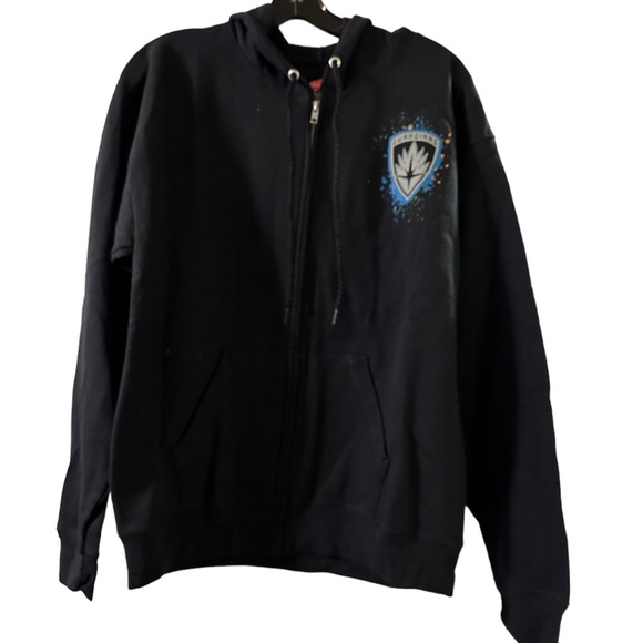 New sale! Disney Parks Guardians of The Galaxy Mission Breakout Zip Up Hoodie XL - Picture 3 of 5